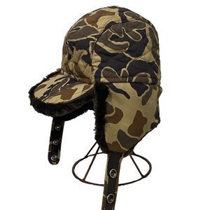 YOUGAN - MEN’s HUNTING HAT - FOLD DOWN FLAP EARS AND FOREHEAD - GOOD CONDITION B